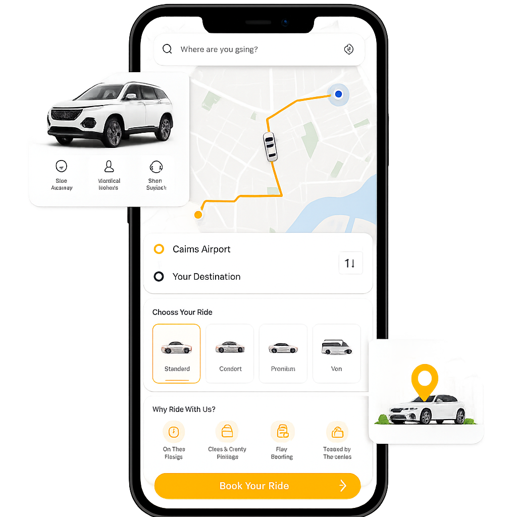Private Transfers from Cairns Airport to Port Douglas