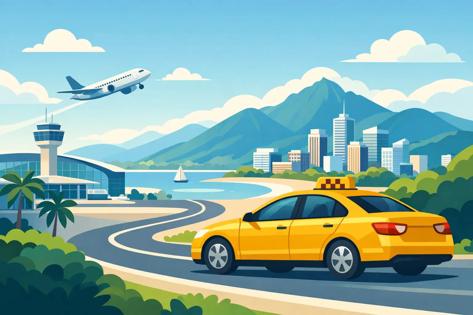 You are currently viewing How Much Is a Taxi From Cairns Airport to the City?
