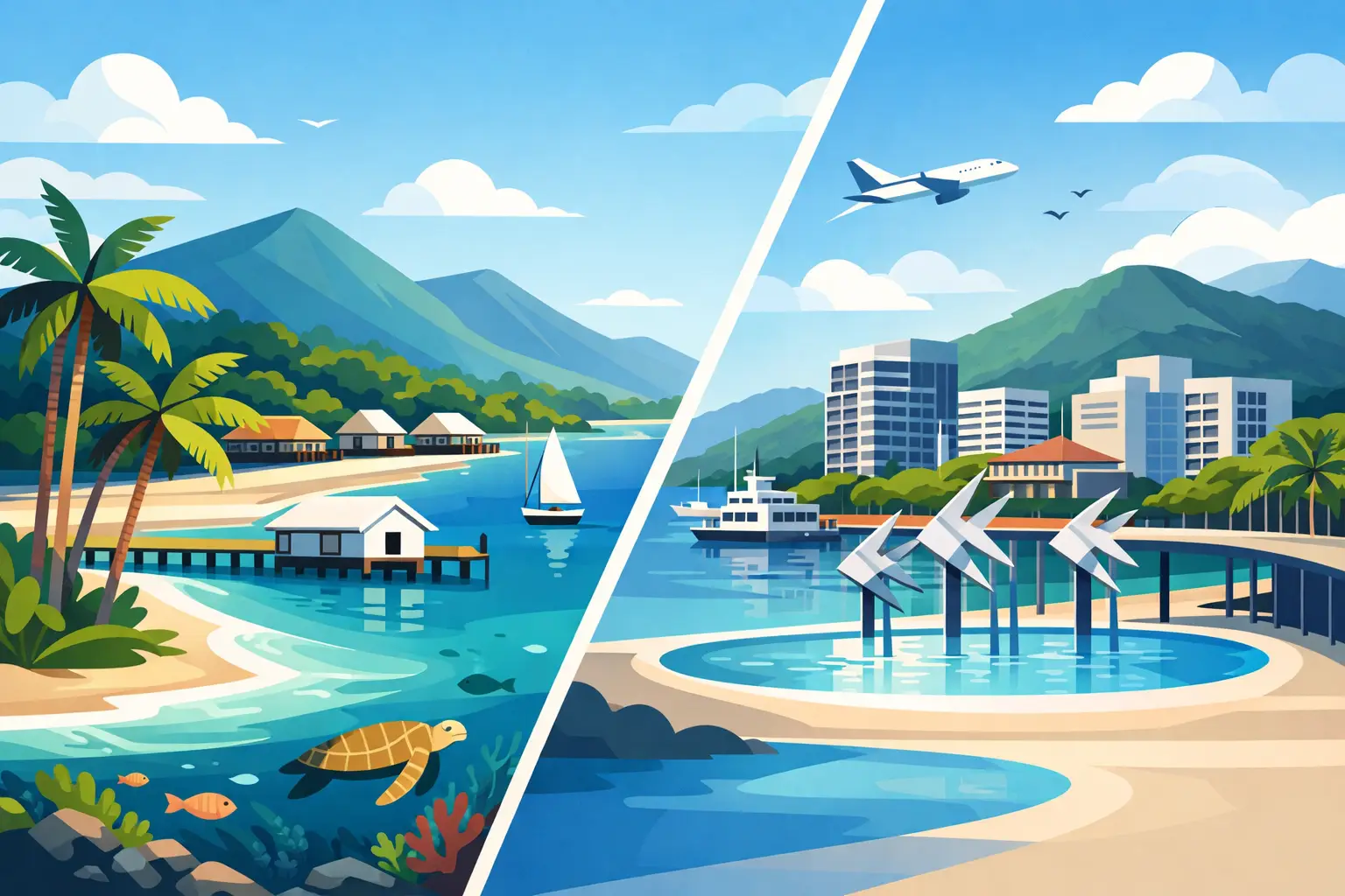 You are currently viewing How Does Port Douglas Compare to Cairns?
